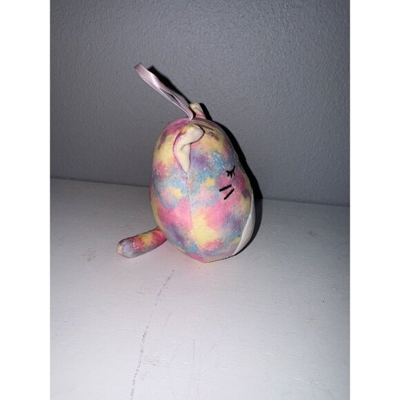 Squishmallows Kelly Toy Erika Cat Small Tie Dye 4" Stuffie Plushie Ornament 2023 - Picture 4 of 9